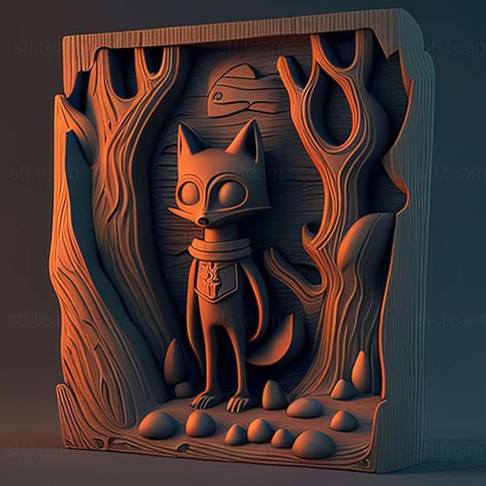 3D model Night in The Woods game (STL)